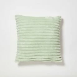 Jordan Plush Ribbed Square Pillow 15 Jordan Plush Ribbed Square Pillow -gift shop Pillow Jordan Sage 003