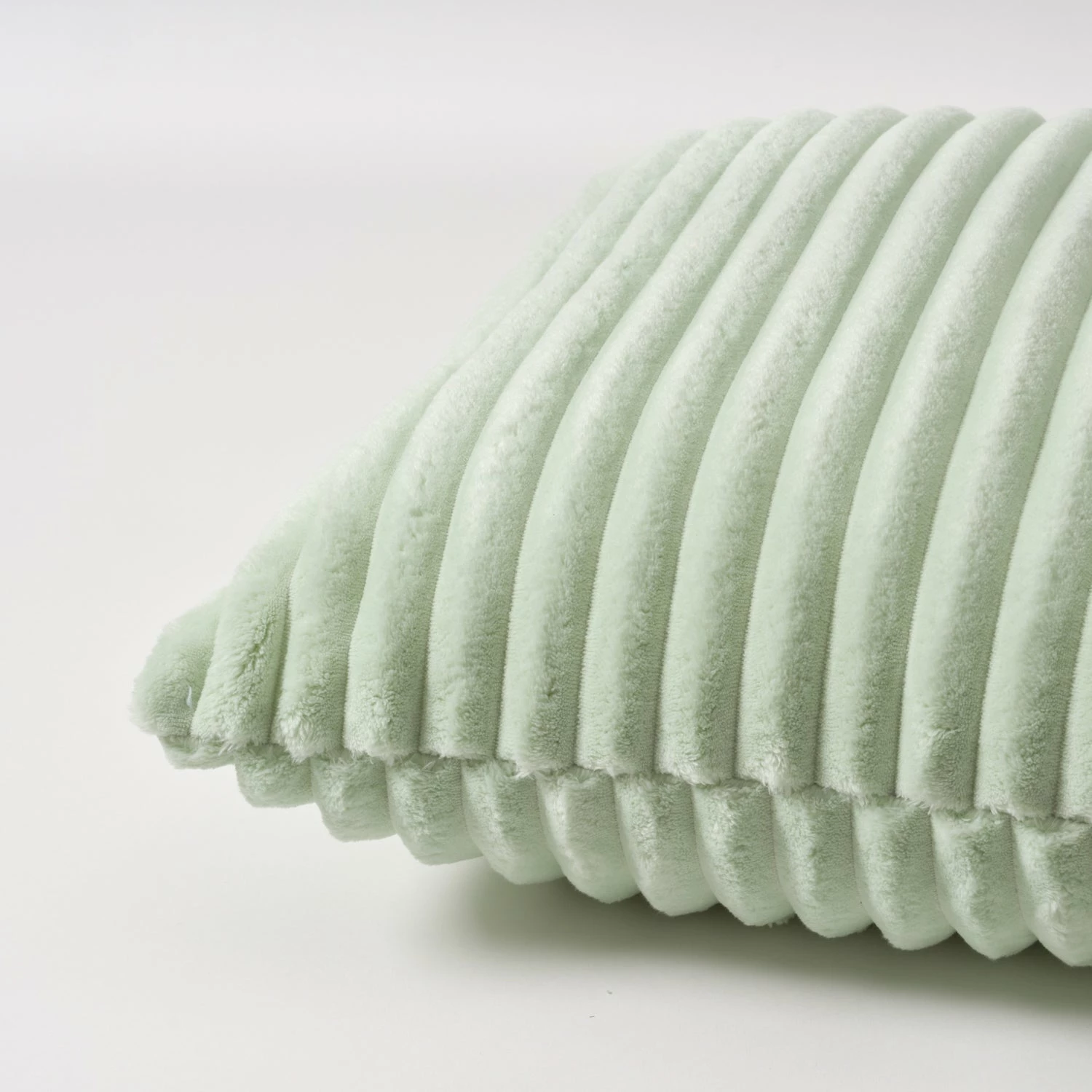 Jordan Plush Ribbed Square Pillow 6 Jordan Plush Ribbed Square Pillow - Image 5