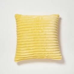 Jordan Plush Ribbed Square Pillow 17 Jordan Plush Ribbed Square Pillow -gift shop Pillow Jordan Sunshine 003