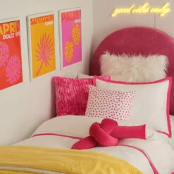 Zoe Knot Shaped Pillow -gift shop Pillows ZoeKnotPillowPink 15