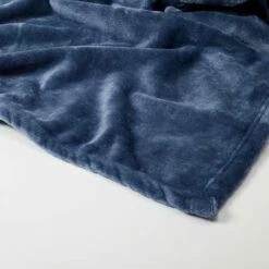 Rosie Plush Throw Blanket -gift shop Plush Throw Blue 010