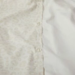 Printed Leopard Duvet And Sham Set -gift shop Printed Leopard Duvet Natural Product 022