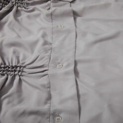 Pucker Stitch Duvet And Sham Set -gift shop PuckerStitch Duvet Grey Product 011