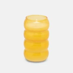 Paddywax Glass Ribbed Candle