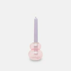 Paddywax Glass Bubble Taper Holder -gift shop REBS03