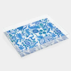 Roller Rabbit Medium Acrylic Tray -gift shop RRDenyTrays 0004 dormify amanda acrylic tray medium web 8ec2ece9 5403 4bff b5dd 40afbecc6d2a