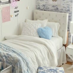 Sophia Heart Faux Fur Pillow -gift shop RoomAltImage 89807ea0 71d5 4481 aacd fb0db1b325cc