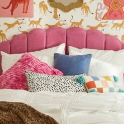 Charlie Cotton Square Pillow Cover -gift shop RoomAltImagecopy2