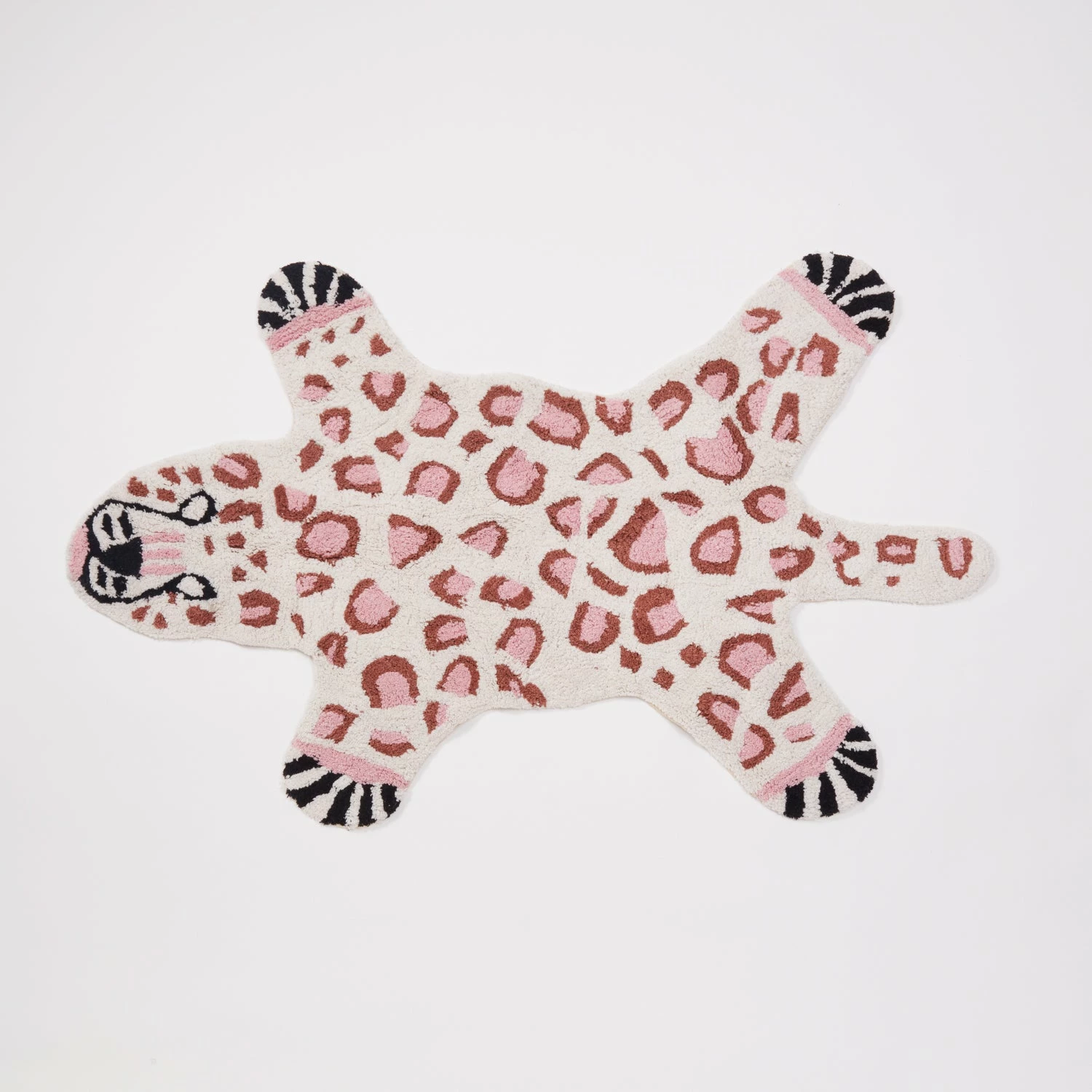 Washable Cheetah Shaped Accent Rug 4 Washable Cheetah Shaped Accent Rug - Image 2