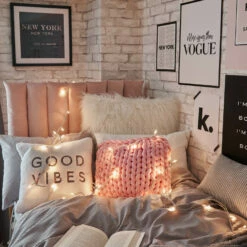 Quinn Twin Channeled Cushioned Headboard -gift shop SC1915 Dormify 2704 f52652a4 062f 4b0a bcde c3de56f81be6