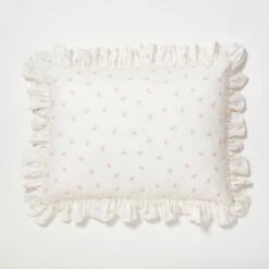 Isabel Ruffle Floral Sham Set