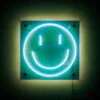 Smiley Neon Sign -gift shop Smiley Neon Sign Yellow Iridescent 013