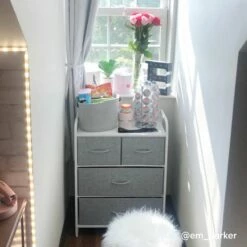 Campbell Charging 4-Drawer Storage Unit -gift shop Storage CampbellCharging4 DrawerStorageUnit 1