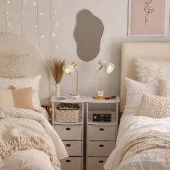 Rhea Frameless Wavy Mirror -gift shop ThatGirlTwin 016