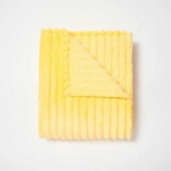 Jordan Plush Ribbed Throw Blanket -gift shop ThrowBlanket Jordan Sunshine 002