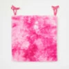 Leah Tie Dye Faux Fur Seat Cushion -gift shop TieDye Faux Fur Seat Cushion HotPink 003