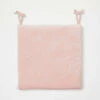 Bridgette Velvet Seat Cushion -gift shop Velvet Seat Cushion DustyRose 004