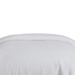 Blake Waffle Cotton Comforter And Sham Set 17 Blake Waffle Cotton Comforter And Sham Set -gift shop Waffle Jacquard Comforter White VIS 002
