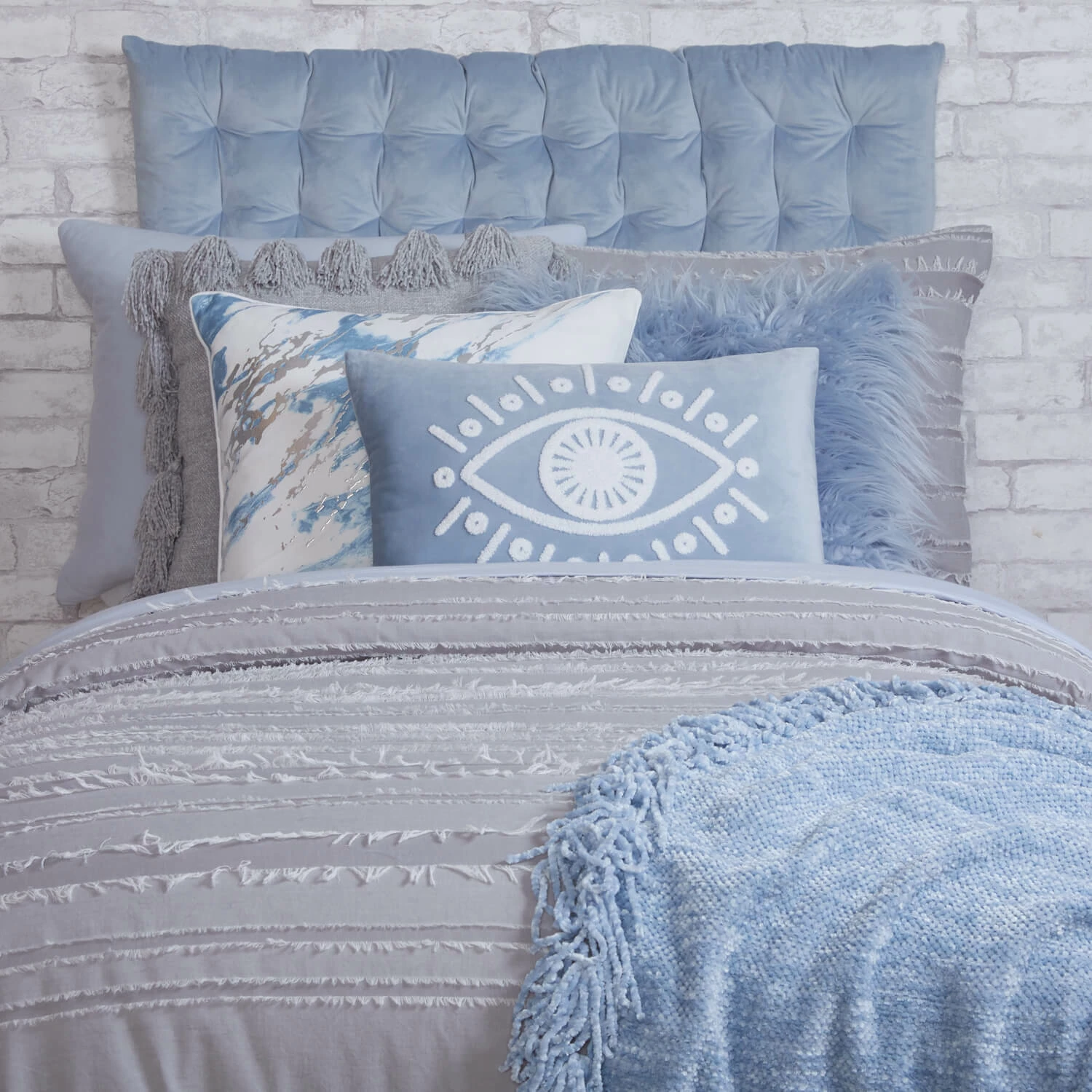 Evil Eye Throw Pillow Cover 7 Evil Eye Throw Pillow Cover - Image 5