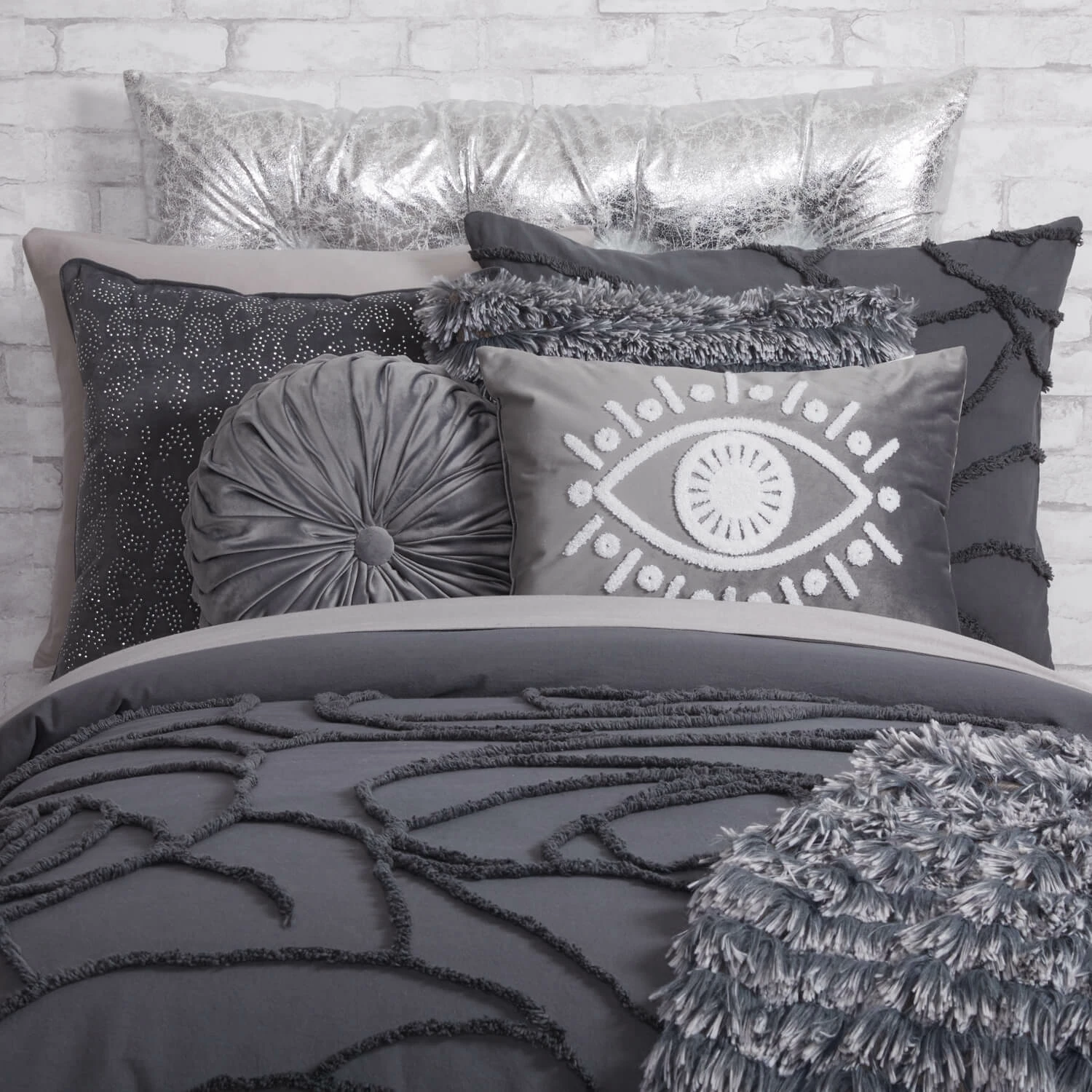 Evil Eye Throw Pillow Cover 8 Evil Eye Throw Pillow Cover - Image 6