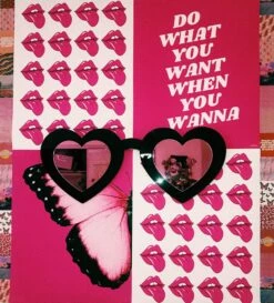 Heart Eyes Wall Art -gift shop hannahlachausse