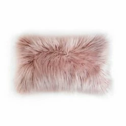 Faux Fur Rectangle Pillow 27 Faux Fur Rectangle Pillow -gift shop thro mongolian rosesmoke 12x20 52b18ab6 7f9a 4597 a3fd 1feaf49917ba